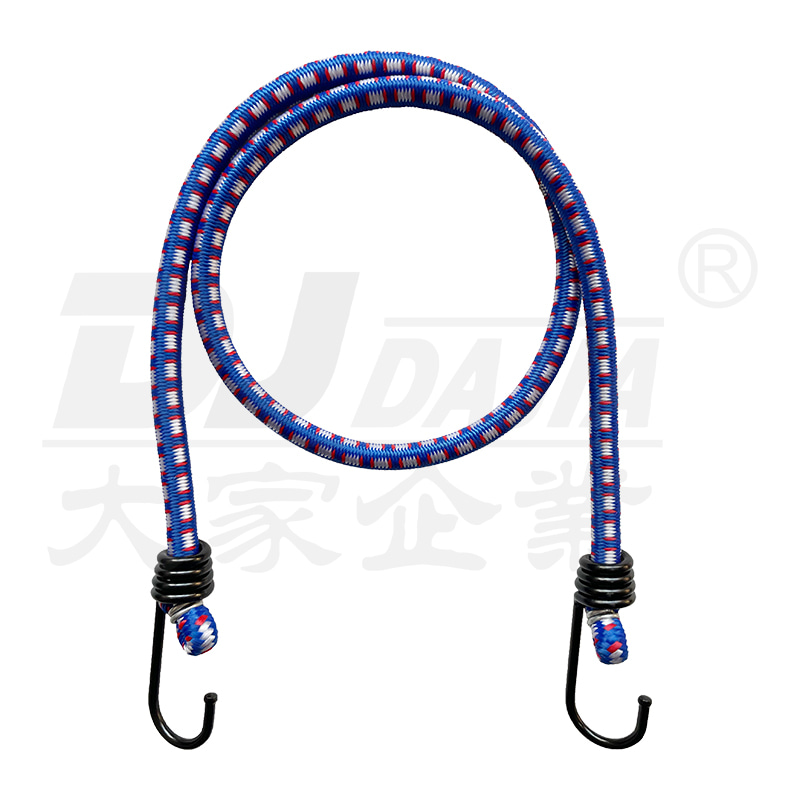 8mm Bungee -Kabel mit Stahlhaken, runden Bungee -Kabel für Fahrrad