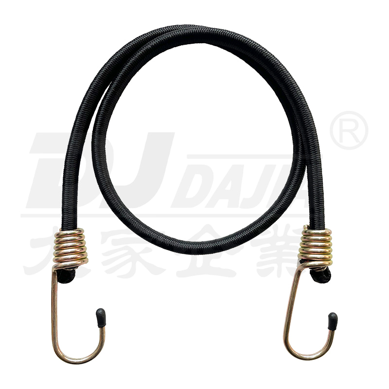 Zinkplattierte Stahlhaken Heavy-Duty Double Gurtbing 10-mm-Bungee-Kabel für den Außengebrauch im Freien